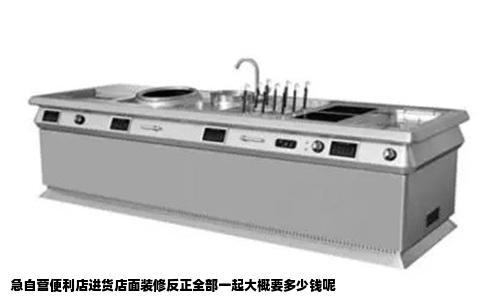 急自营便利店进货店面装修反正全部一起大概要多少钱呢