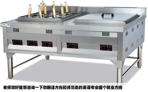老师您好我想咨询一下您翻译方向和师范类的英语专业哪个就业方向