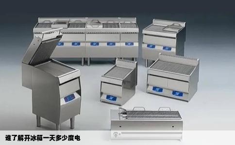 谁了解开冰箱一天多少度电
