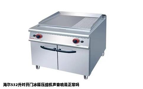 海尔532升对开门冰箱压缩机声音响是正常吗