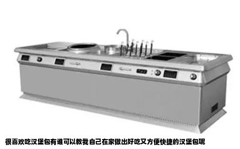 很喜欢吃汉堡包有谁可以教我自己在家做出好吃又方便快捷的汉堡包呢