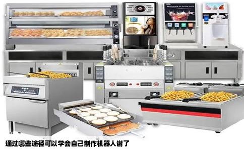 通过哪些途径可以学会自己制作机器人谢了