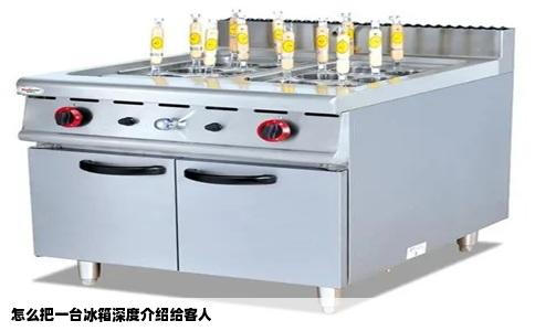 怎么把一台冰箱深度介绍给客人