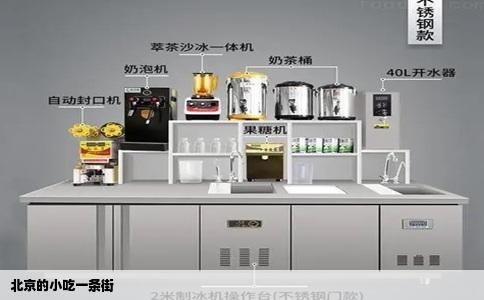 北京的小吃一条街
