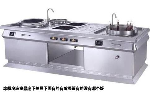 冰箱冷冻室最底下抽屉下面有的有冷凝管有的没有哪个好