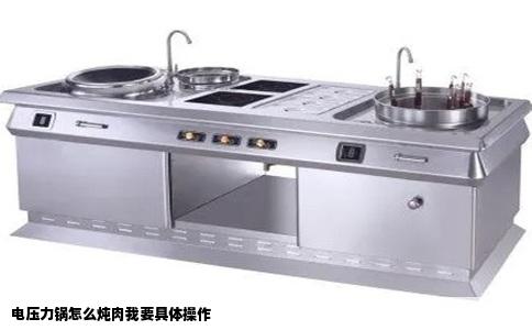电压力锅怎么炖肉我要具体操作