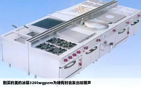 刚买的美的冰箱320lwgpzm为啥有时会发出咕噜声