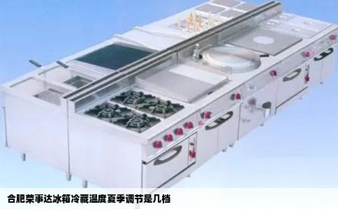 合肥荣事达冰箱冷藏温度夏季调节是几档