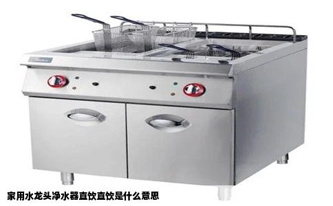 家用水龙头净水器直饮直饮是什么意思