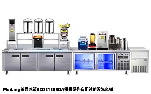 MeiLing美菱冰箱BCD212BSDA鲜极系列有用过的没怎么样