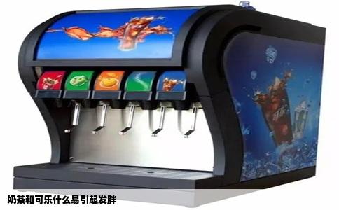 奶茶和可乐什么易引起发胖