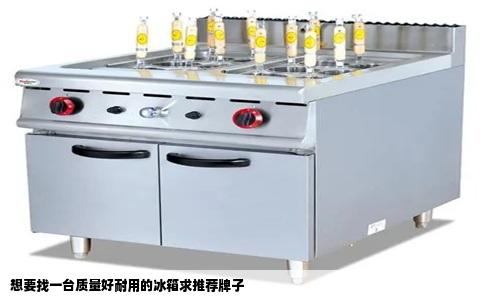 想要找一台质量好耐用的冰箱求推荐牌子