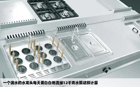 一个滴水的水龙头每天要白白地流掉12千克水照这样计算