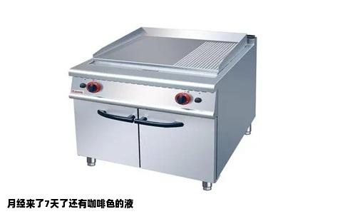 月经来了7天了还有咖啡色的液