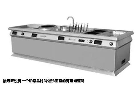 最近听说有一个奶茶品牌叫做珍芝堂的有谁知道吗